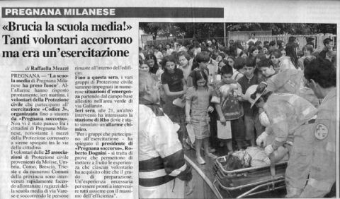 Foto 7 dell'esercitazione Codice 3 2003