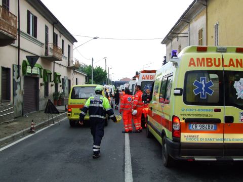 Foto 1 dell'esercitazione Codice 3 2008