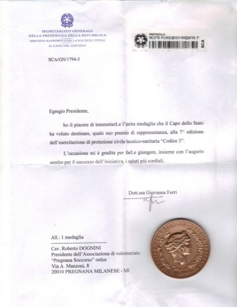 Foto 15 dell'esercitazione Codice 3 2010