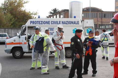 Foto 18 dell'esercitazione Codice 3 2014