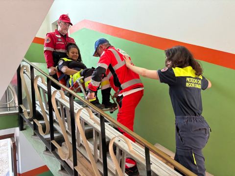 Foto 1 dell'esercitazione Codice 3 2025